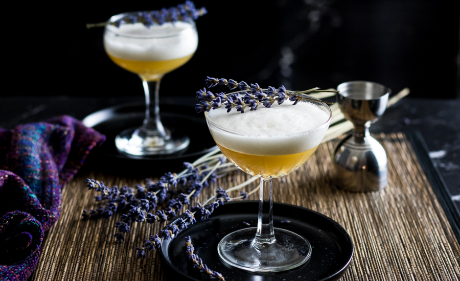 Lavender Peach Sour