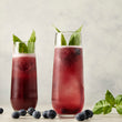 Load image into Gallery viewer, Blueberry Lemon Basil cocktails